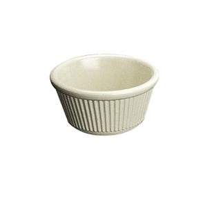 Yanco China Nu-Classic Bone White Melamine 1.5oz Fluted Ramekin- 6dz - NC-507B 