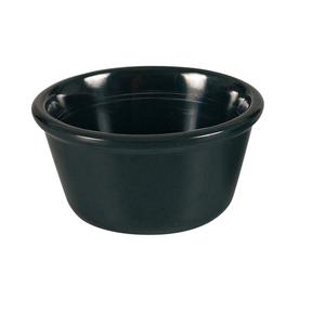 Yanco China Nu-Classic Black Melamine 2oz Smooth Ramekin - 6dz - NC-536BK 