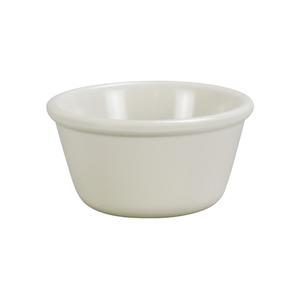 Yanco China Nu-Classic Bone White Melamine 4oz Smooth Ramekin - 6dz - NC-538B 