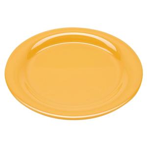 GET Diamond Tropical Yellow Melamine 10.5in dia. Mardi Gras Plate - NP-10-TY 