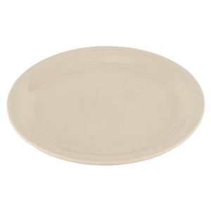 GET Diamond Ivory Melamine 6.5in dia. Narrow Rim Plate - 4dz - NP-6-DI 