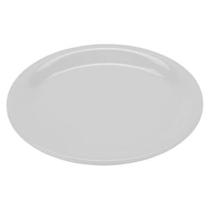 GET Diamond White Melamine 6.5in dia. Narrow Rim Plate - 4dz - NP-6-DW 