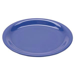 GET Diamond Peacock Blue Melamine 6.5in dia. Narrow Rim Plate - NP-6-PB 