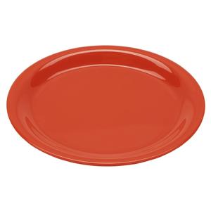 GET Diamond Rio Orange Melamine 6.5in dia. Narrow Rim Plate-4dz - NP-6-RO 