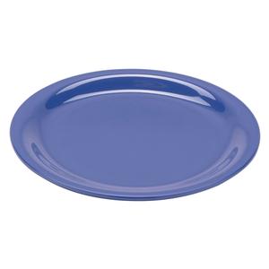 GET Diamond Peacock Blue Melamine 7.25" dia. Narrow Rim Plate - NP-7-PB
