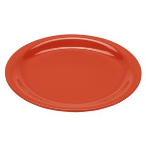 GET Diamond Rio Orange Melamine 7.25" dia. Plate - 4 Doz - NP-7-RO