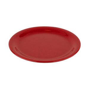 GET Red Sensation Melamine 7.25" dia. Narrow Rim Plate - 4 Doz - NP-7-RSP