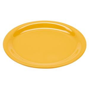GET Diamond Tropical Yellow Melamine 7.25" dia. Narrow Rim Plate - NP-7-TY