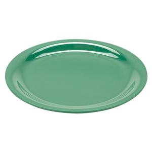GET Diamond Rainforest Green Melamine 9in dia. Narrow Rim Plate - NP-9-FG 