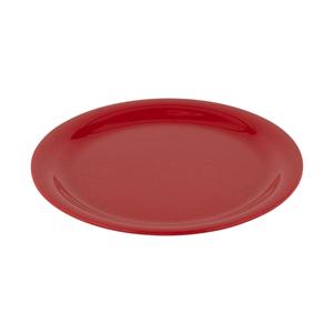 GET Red Sensation Melamine 9in dia. Narrow Rim Plate - 2dz - NP-9-RSP 