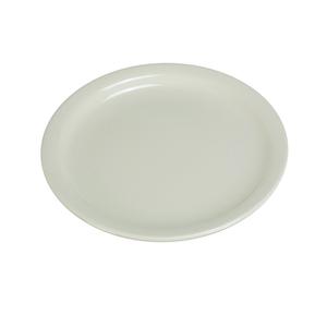 Yanco China Normandy American White Ceramic 9.5in Narrow Rim Plate- 2dz - NR-9 