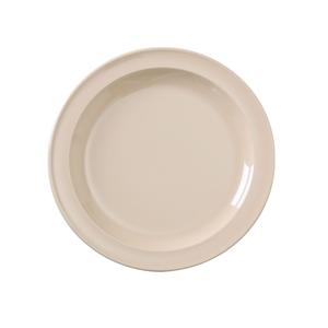 Yanco China Nessico Tan Melamine 5.5in dia. Heavy Weight Plate - 4dz - NS-105T 