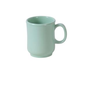 Yanco China Nessico Green Melamine 8oz 3in dia. Bulbous Mug - 4dz - NS-901G 