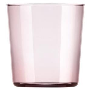 Mikasa Hospitality O-1005819 ONIS Pink Amber 13oz Double Old Fashioned Glass - 6 Each 