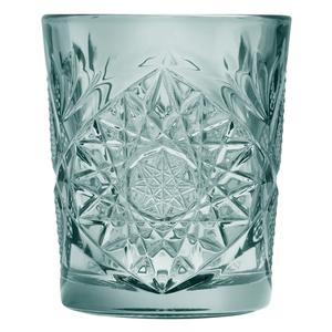 Mikasa Hospitality O-1006365 Icon Green 12oz Double Old Fashioned Glass - 6 Each 