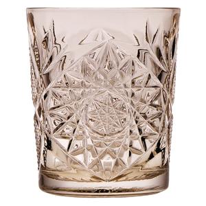 Mikasa Hospitality O-1006370 Icon Tender Taupe 12 oz. Double Old Fashioned Glass - 6 Each