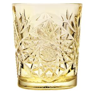 Mikasa Hospitality O-1006371 Icon Pale Yellow 12 oz. Double Old Fashioned Glass - 6 Each