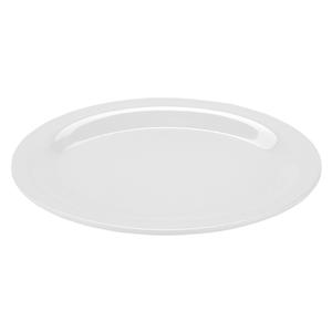 GET Diamond White Melamine 9.75in x 7.25in Platter - 2dz - OP-950-DW 