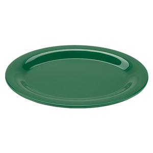 GET Diamond Forest Green Melamine 9.75in x 7.25in Oval Platter - OP-950-FG 