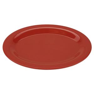 GET Diamond Rio Orange Melamine 9.75in x 7.25in Mardi Gras Platter - OP-950-RO 