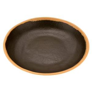 GET Pottery Market Brown Melamine 1 qt. Soup Plate - 1 Doz - P-100-BR