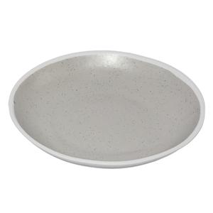 GET Pottery Market Dove Gray Melamine 1 qt. Soup Plate - 1 Doz - P-100-DVG