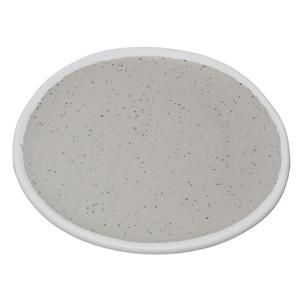 GET Pottery Market Dove Gray Melamine 10.5in dia. Plate - 1dz - P-101-DVG 