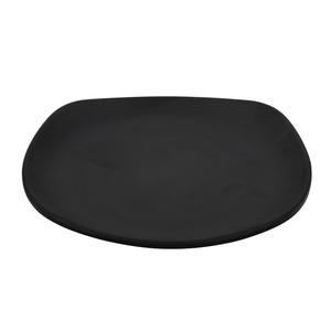 GET Nara Black Melamine 6in Square Side Dish - 2dz - P-600-BK 