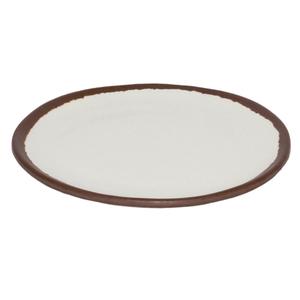 GET Pottery Market Cream Melamine 9in dia. Dinner Plate - 1dz - P-90-CRM 