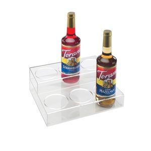 Cal-Mil P295 12.25in x 10in x 4.5"H Clear Plastic 2-Tier Bottle Organizer 