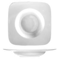 International Tableware, Inc Paragon Bright White 13oz Porcelain Square Pasta/Salad Bowl - PA-975 