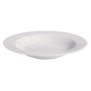 GET Corona Actualite Bright White Porcelain 9.7 oz. Soup Bowl - PA1101703624
