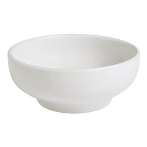 GET Corona Actualite Bright White Porcelain 12.5 oz. Rice Bowl - PA1101715124