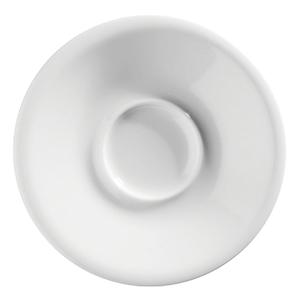 GET Corona Actualite Bright White Porcelain 5in dia. Saucer-2dz - PA1101810124 