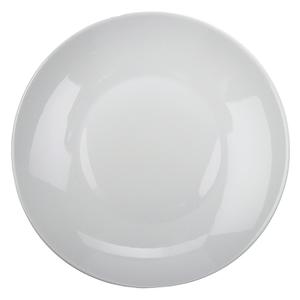 GET Corona Actualite Bright White Porcelain 9.25in dia. Plate - PA1101823112 