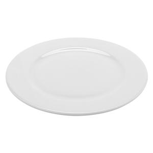GET Corona Actualite Bright White Porcelain 9in dia. Plate- 2dz - PA1101902324 