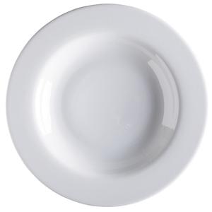 GET Corona Actualite Bright White Porcelain 18.8 oz. Pasta Bowl - PA1101903912