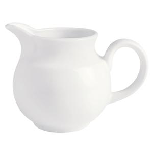 GET Corona Actualite Bright White Porcelain 15.9 oz. Jug - 1 Doz - PA1101908412
