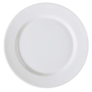 GET Corona Elegance Bright White Porcelain 12.6" dia. Plate - PA1101922912