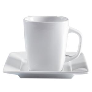 GET Corona Zen Bright White Porcelain 8oz 4in dia. Cup - 2dz - PA1101974324 