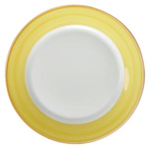 GET Corona Calypso Yellow Porcelain 10in dia. Plate - 2dz - PA1600902524 
