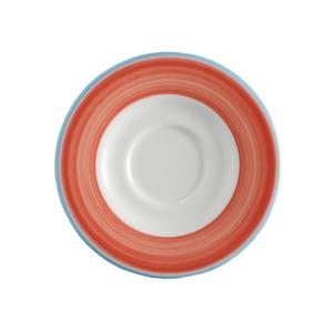 GET Corona Calypso Coral Porcelain 5in dia. Coffee Saucer - 2dz - PA1602900124 