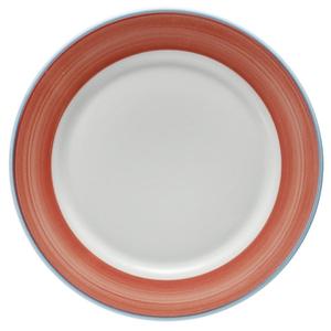 GET Corona Calypso Coral Porcelain 10.5" dia. Rolled Edge Plate - PA1602902724
