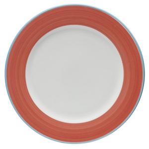 GET Corona Calypso Coral Porcelain 12.25in dia. Rolled Edge Plate - PA1602902912 