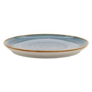GET Corona Artisan Blue Porcelain 7in dia. Coupe Plate - 2dz - PA1604711724 