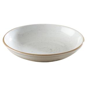 GET Corona Artisan Beige Porcelain 52.4 oz. Coupe Bowl - 1 Doz - PA1605837512