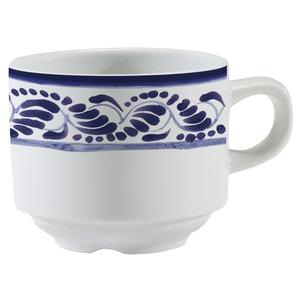 GET Corona Zocalo B Porcelain 8.5oz Rolled Edge Tea Cup- 2dz - PA1678904324 