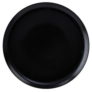 GET Corona Cosmos Pluto Black Porcelain 7in dia. Coupe Plate - PA1941711724 