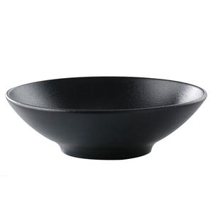 GET Corona Cosmos Pluto Black Porcelain 29.8 oz. Bowl - 2 Doz - PA1941923324