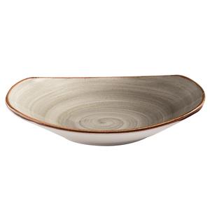 GET Corona Artisan Grey Porcelain 11 oz. Rolled Edge Bowl- 2 Doz - PP1607723224